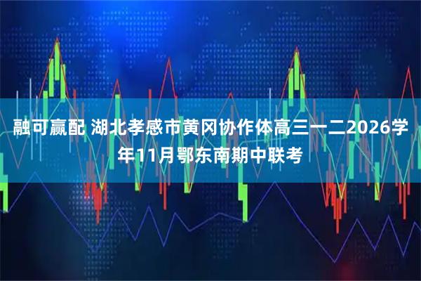 融可赢配 湖北孝感市黄冈协作体高三一二2026学年11月鄂东南期中联考