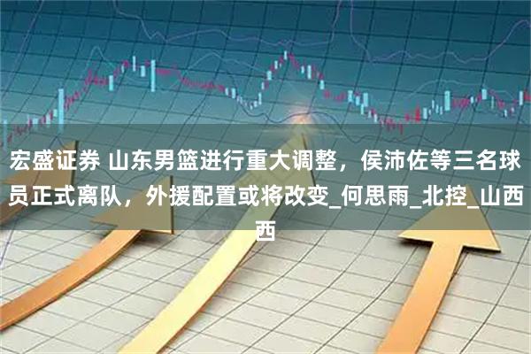 宏盛证券 山东男篮进行重大调整，侯沛佐等三名球员正式离队，外援配置或将改变_何思雨_北控_山西